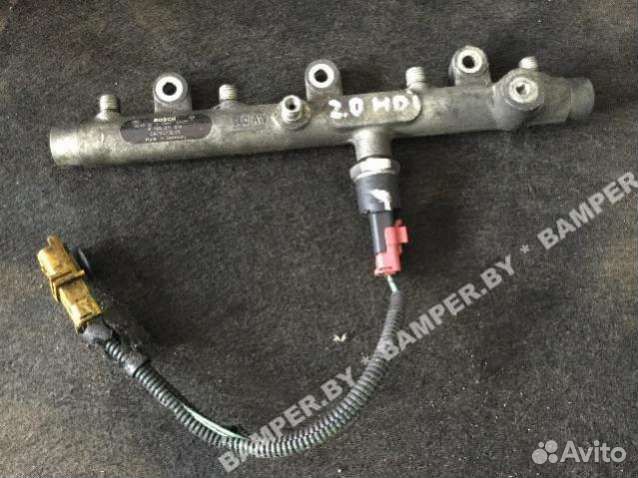 Топливная рампа peugeot 307 2.0 nn