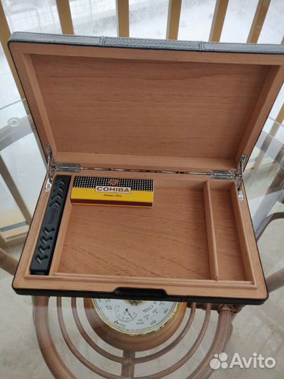 Кэйс для сигар кожа (Хумидор )