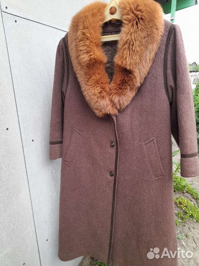 Пальто женское драповое 54-56