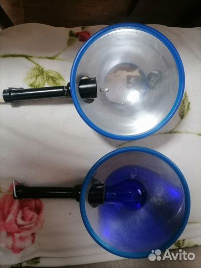 Синяя лампа для прогревания