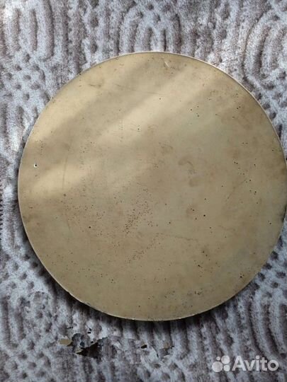 Барельеф.Китай.1950 годы.Диаметр 44 см.Гипс