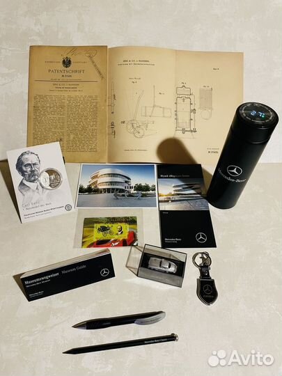 Термос Mercedes-Benz Оригинал набор из Музея