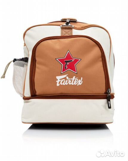 Спортивная сумка Fairtex Bag-2 Beige Тайланд