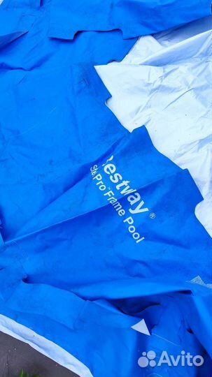 Каркасный бассейн bestway 366*122+лестница+ фильтр