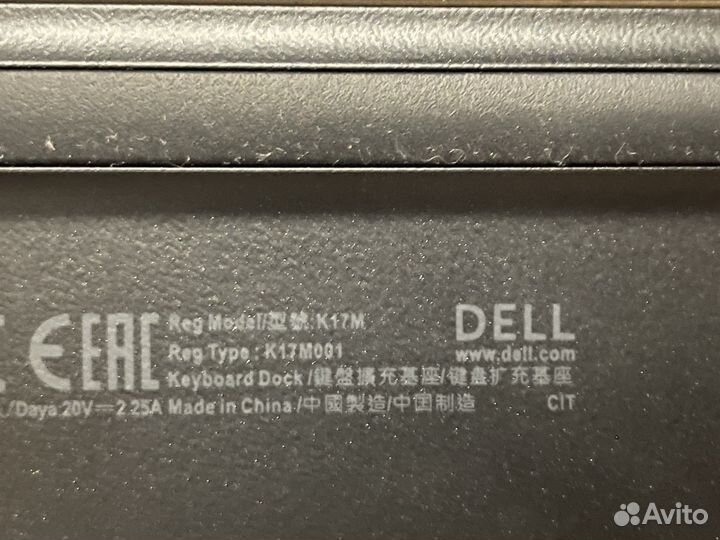 Клавиатура Productivity K17M дл Dell Latitude 7285