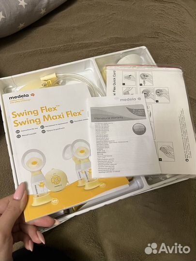 Молокоотсос электрический medela swing max