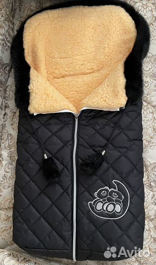 Конверт зимний на овчине