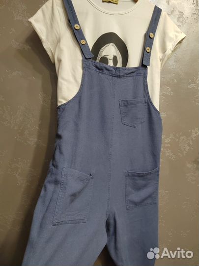 Комбинезон женский льняной