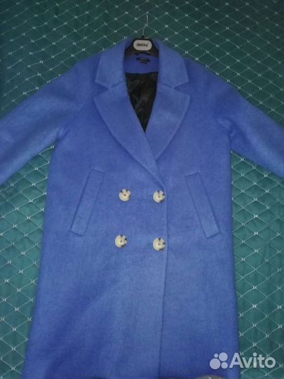 Утепленное пальто демисезонное