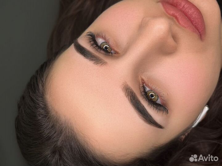 Бесплатно окрашивание бровей