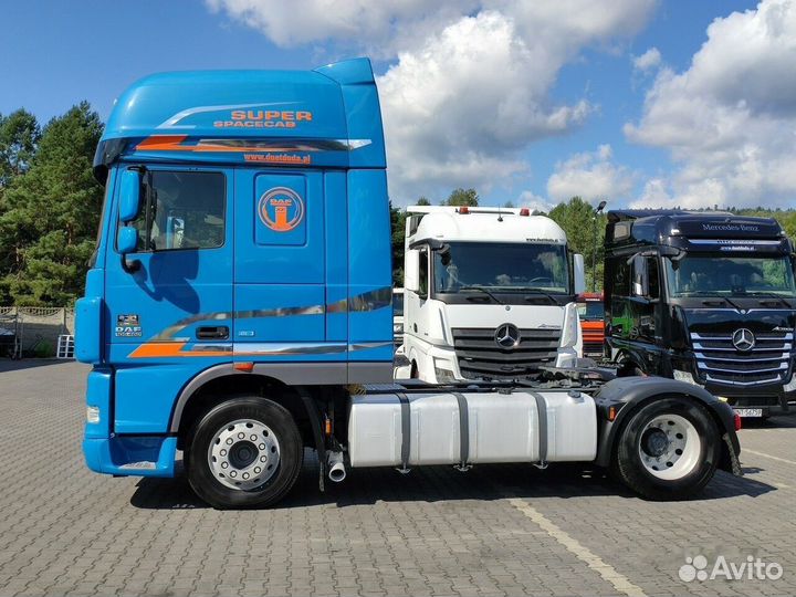 Тягач DAF XF105.460 E5 в разборе