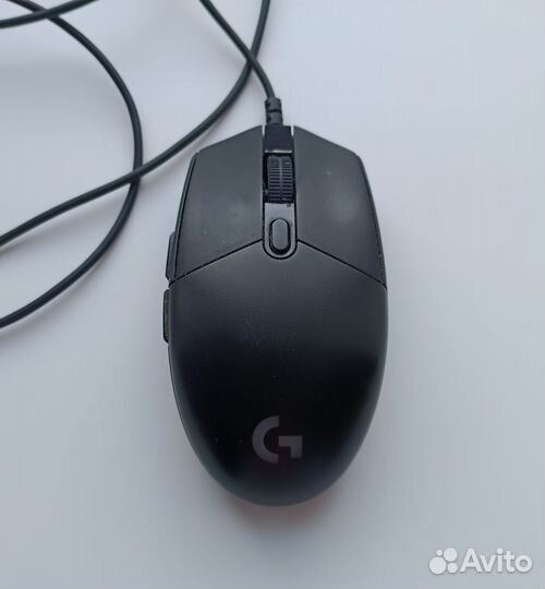 Игровая мышь logitech g102 б/у