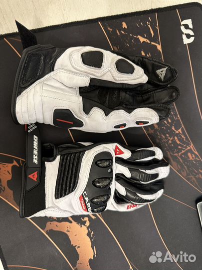 Мотоперчатки Dainese Gloves Short White