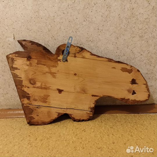 Резная лосиная голова / медальон