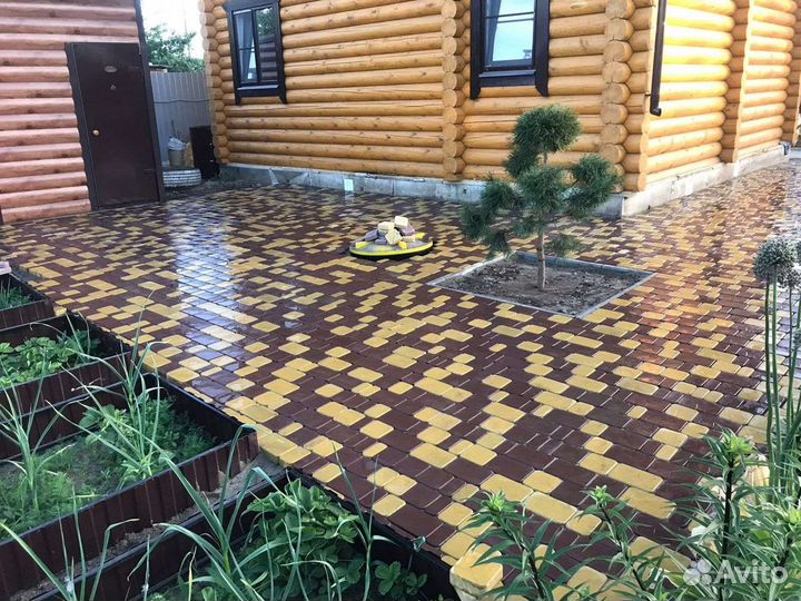 Брусчатка,тротуар плитка,полусферы,бордюр,водосток