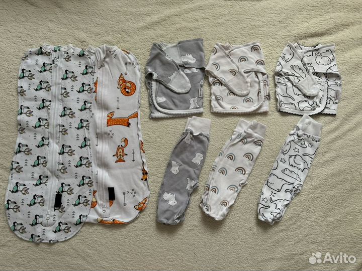 Вещи пакетом детские 56-62