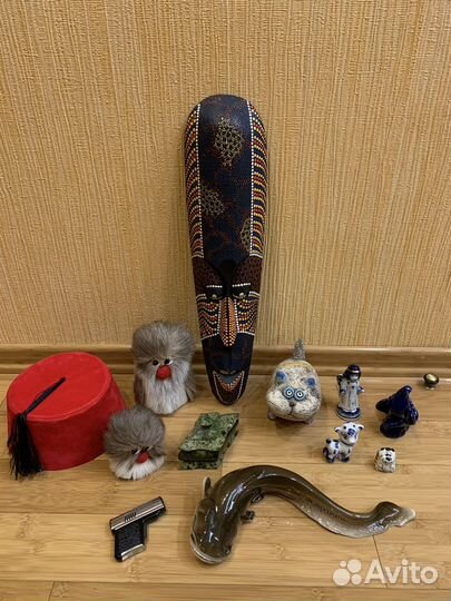 Фарфоровые статуэтки и предметы интерьера