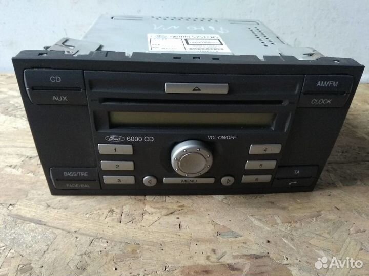 Штатная Магнитола Форд Фьюжен