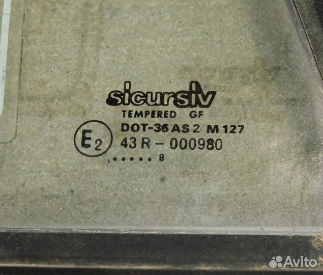 Форточка задней левой двери Kadett E