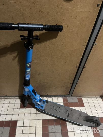 Самокат Shulz 120 2022, голубой