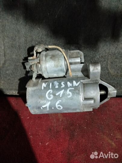 Стартер Nissan almera g15
