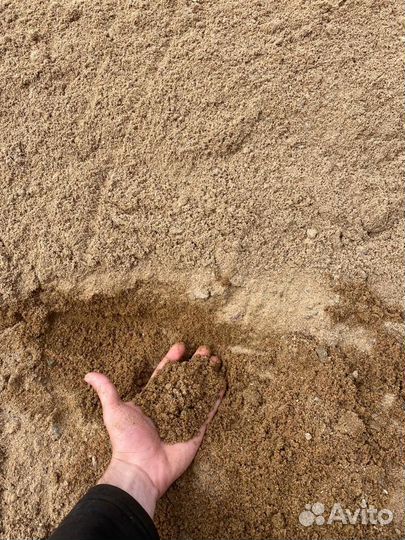 Песок намывной, морской, сеяный, карьерный