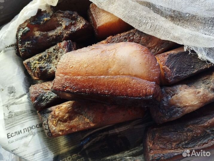 Сало свежее, солёное и горячего копчения