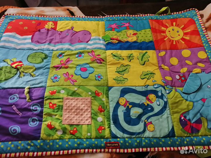 Развивающий коврик tiny love большой