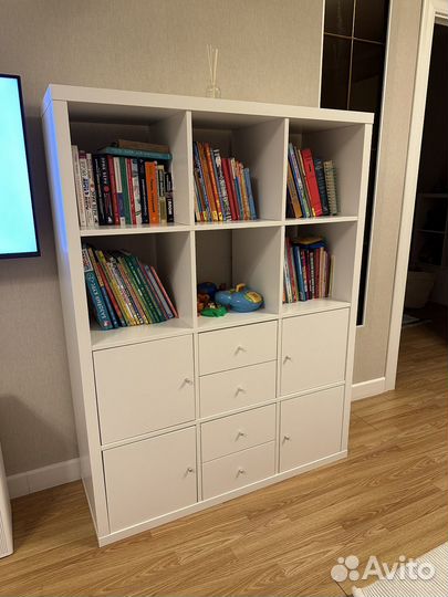 Стеллаж IKEA белый