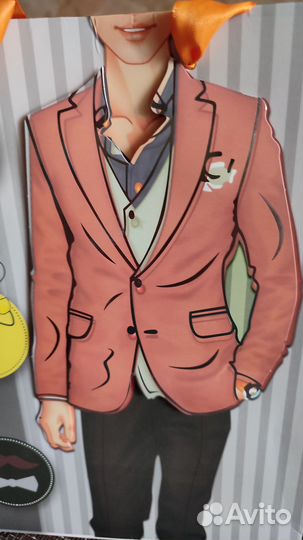 Подарочный пакет (упаковка) мужчине. Объемный