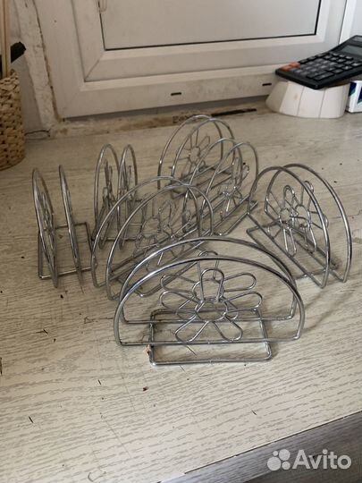 Салфетница металлическая