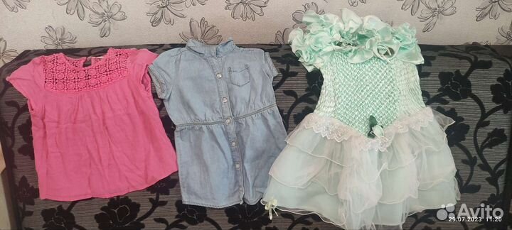 Вещи пакетом на девочку 2-3 года