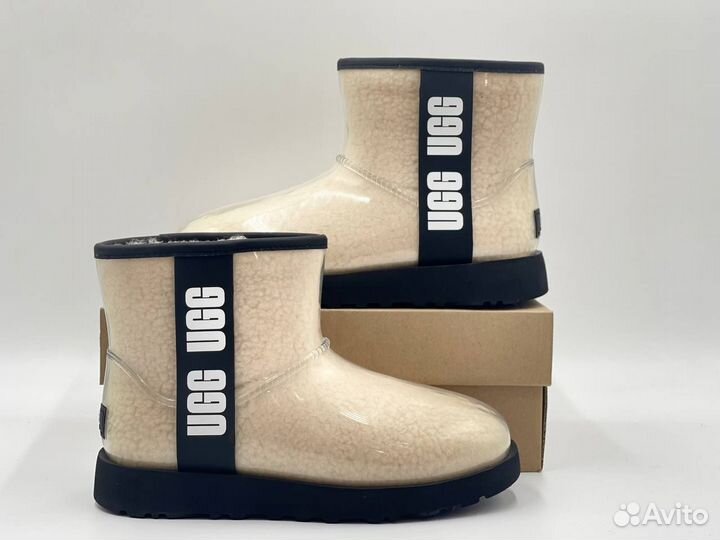 Женские Ugg Classic Clear Mini Natural Black