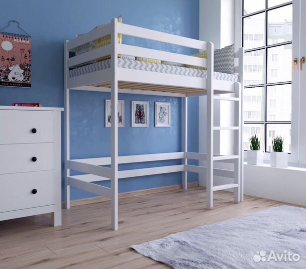 Кровать чердак