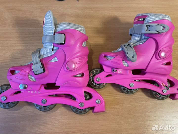 Ролики для девочки р-р 28-31 раздвижные