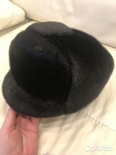 Шапка мужская из нерпы
