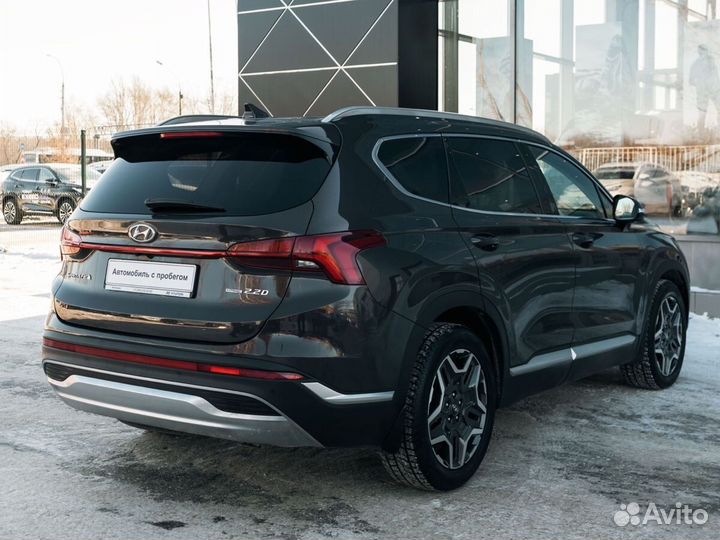 Hyundai Santa Fe 2.2 AMT, 2021, 75 629 км
