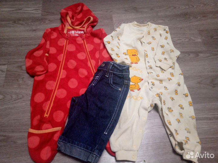 Пакет вещей на девочку 50 56
