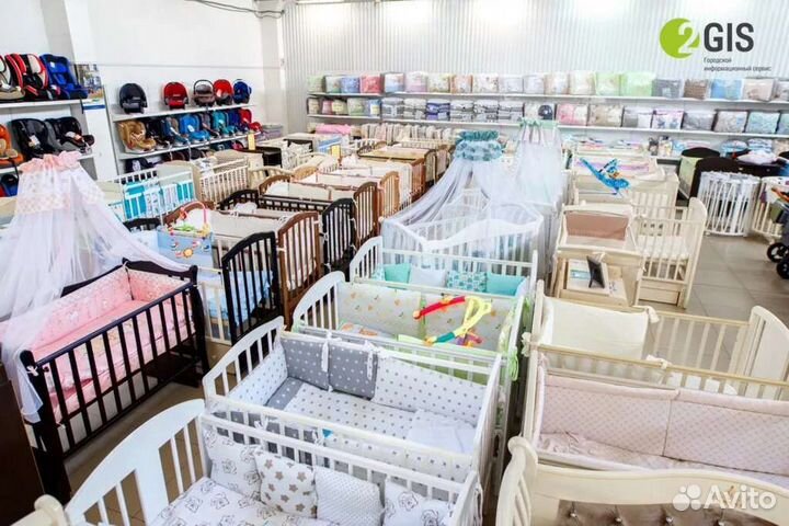 Детские кроватки качалки / круглые / на маятнике