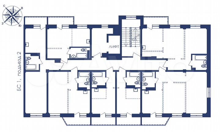 1-к. квартира, 38,3 м², 10/10 эт.
