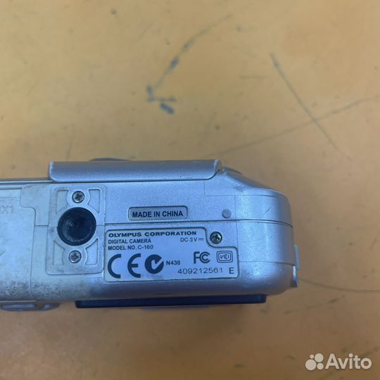 Цифровой фотоаппарат olympus c160 на запчасти