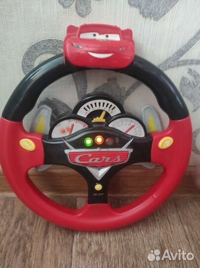 Машинки металлические и др. пакетом. Руль