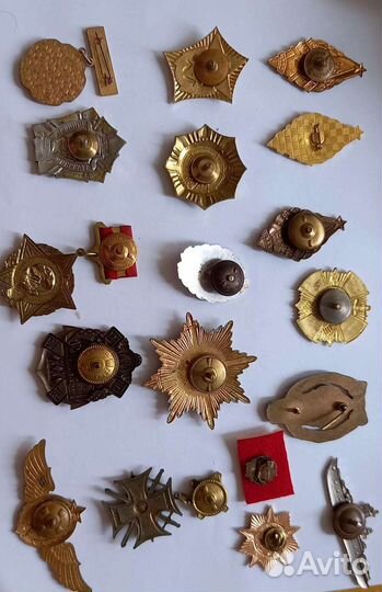 Тяжелые значки СССР