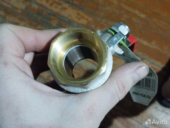 Кран шаровый полнопроходной 1 1/4