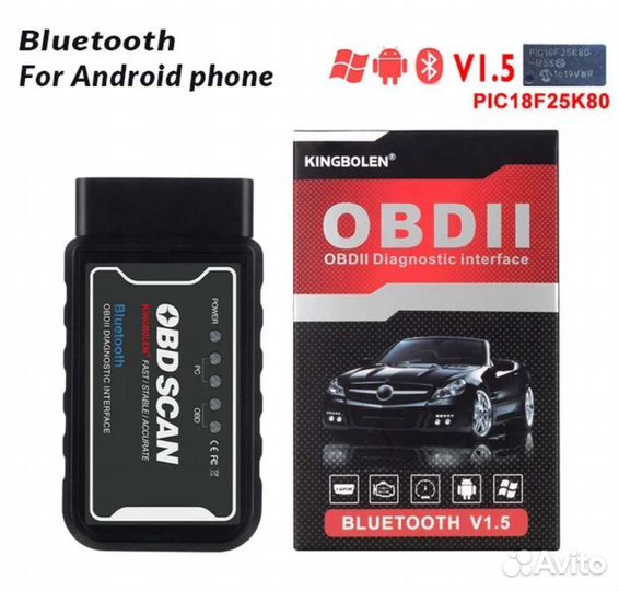 Elm327 obd2 сканер