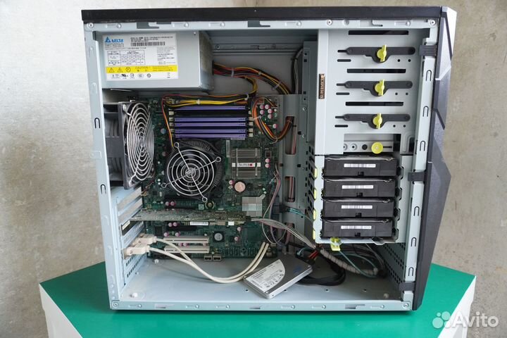 Сервер Supermicro Xeon X5650 озу:40GB HDD:4TB