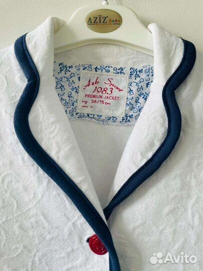 Новый костюм: пиджак и юбка Aziz bebe Турция 98 3