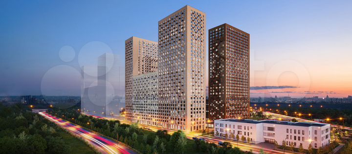 Квартира-студия, 20,1 м², 24/33 эт.