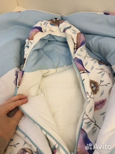 Конверт на выписку для мальчика зима