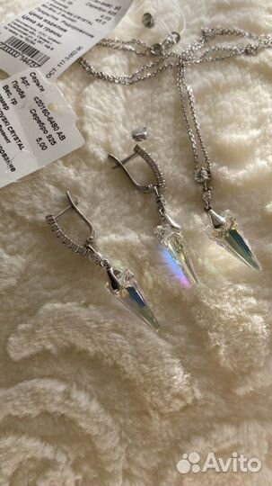 Серебренный набор 925 пр